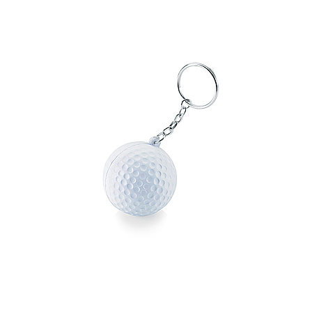 Portachiavi con antistress a forma di pallina da golf Personalizzato